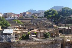 Herculaneum mit Vesuv