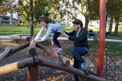 Fabian kam ganz schön zum Einsatz