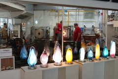 Glasbläser bei der Arbeit