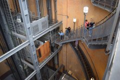 Abgang zum Alten Elbtunnel