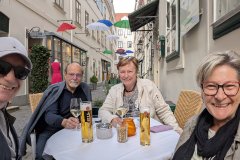 Ein Absacker im Sünnhof.