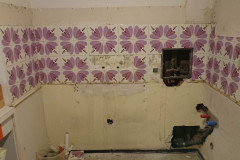 Der Installateur hat gewütet