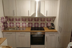 Küche fertig montiert