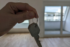 Schlüsselübergabe