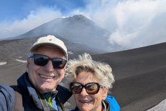 Am Ätna-Nebenkrater auf 2920m Höhe