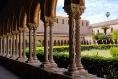 Kreuzgang des Benediktinerklosters in Monreale