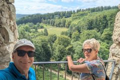 Ausblick von der Ruine