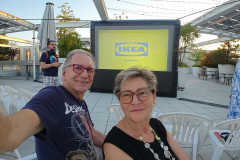 Silent Cinema am IKEA Dachgarten