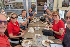 Kaffepause im Pilz in Gmünd