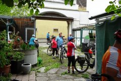 Aufbruch vom Gatshof