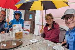 Kaffeepause am Hauptplatz